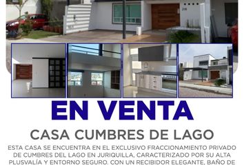 Casa en  Fraccionamiento Cumbres Del Lago, Municipio De Querétaro