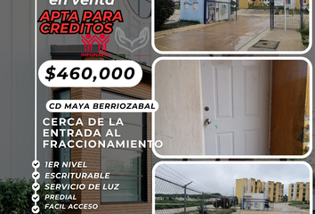 Departamento en  Calle Lum-ha, Fraccionamiento Ciudad Maya, Berriozábal, Chiapas, 29130, Mex