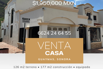 Casa en  Guaymas, Sonora