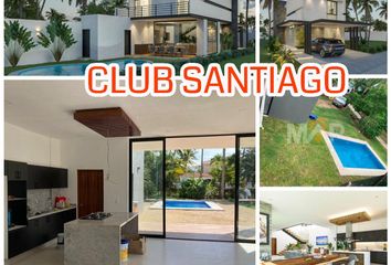 Villa en  Club Santiago, Manzanillo, Colima, México