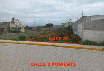 Lote de Terreno en  Calle 8 P 974-992, La Purísima, Santiago Miahuatlán, Puebla, 75820, Mex