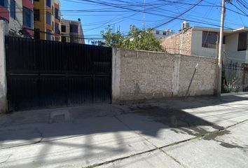 Terreno en  Pasaje Quiroz 107, José Luis Bustamante Y Rivero, Perú