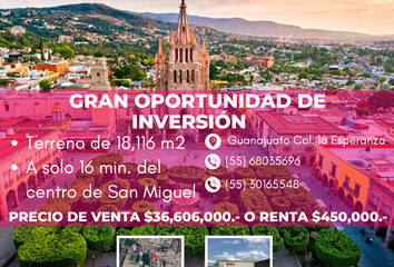 Lote de Terreno en  37897 Esperanza, Guanajuato, México