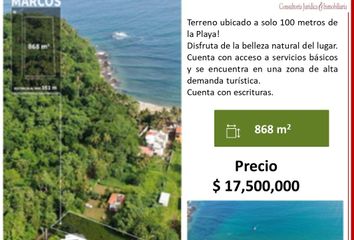 Lote de Terreno en  Camino A Las Minitas 50, Lo De Marcos, Nayarit, México