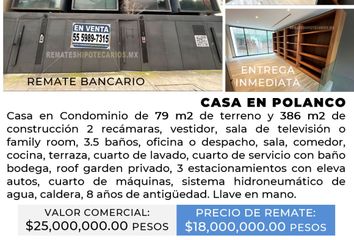 Casa en  Avenida Moliere 101, Polanco, Polanco Iii Sección, Ciudad De México, Cdmx, México