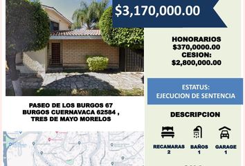 Casa en  Burgos, Temixco, Temixco, Morelos