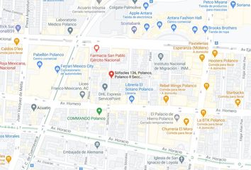 Departamento en  Sófocles 136, Polanco, Polanco Ii Secc, 11550 Ciudad De México, Cdmx, México