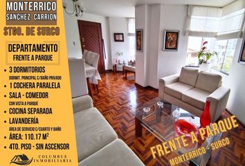 Departamento en  Av La Encalada & Av. Primavera, Santiago De Surco, Perú