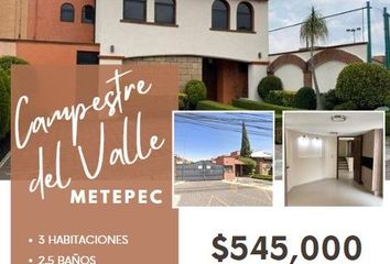 Casa en  Calle Leona Vicario, Campestre Del Valle, Metepec, Estado De México, México