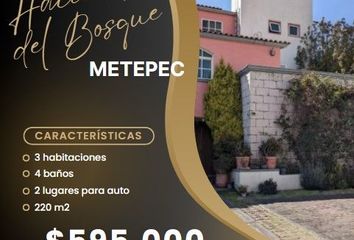 Casa en  Av. Estado De México 301, Mz 009, Hacienda Del Bosque, Metepec, Estado De México, México