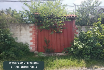 Lote de Terreno en  Prolongación Benito Juárez, Metepec, Atlixco, Puebla, 74360, Mex