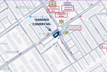 Inversionista, Terreno Comercial En Venta Ubicado En Rotonda Con Tres Frentes Para Rentar Franquicia.