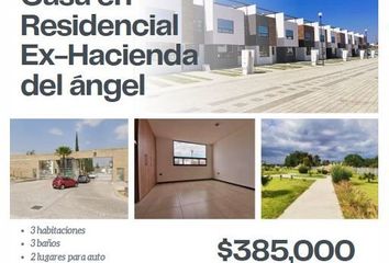 Casa en condominio en  Residencial Ex-hacienda Del Angel, Al Batan, San Ángel, Puebla De Zaragoza, Puebla, México