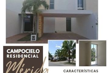 Casa en  México, Yucatán, Mérida, Fraccionamiento Campocielo Calle 65, Campocielo