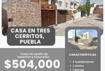 Casa en  3 Cerritos, Puebla De Zaragoza, Puebla, México