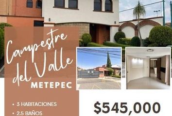 Casa en condominio en  Calle Leona Vicario 409, Mz 087, Campestre Del Valle, San Francisco Coaxusco, Estado De México, México