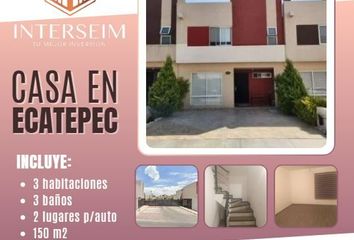 Casa en  Condominio Nazcas, Fraccionamiento Las Americas, Las Américas, Ecatepec De Morelos, Estado De México, México