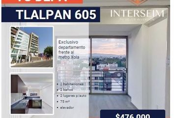 Departamento en  Calzada De Tlalpan 605, Álamos, Ciudad De México, Cdmx, México