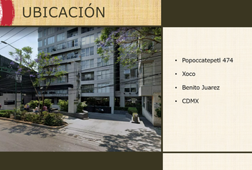 Departamento en  Avenida Popocatépetl 474, Xoco, Ciudad De México, Cdmx, México