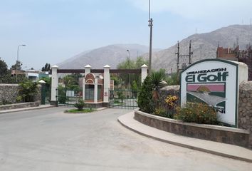 Terreno en  Urbanización El Golf De Huampaní, Lurigancho-chosica, Perú