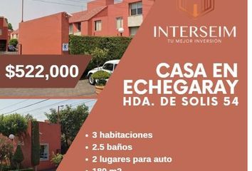 Casa en condominio en  Hda. De Solis 54, Bosques De Echegaray, Naucalpan De Juárez, Estado De México, México