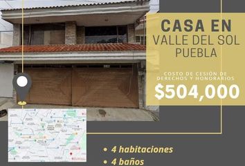 Casa en  Platón 142, Valle Del Sol, Puebla De Zaragoza, Puebla, México