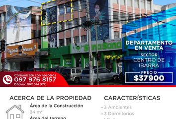 Departamento en  Av. Teodoro Goméz De La Torre &, Ibarra, Ecuador