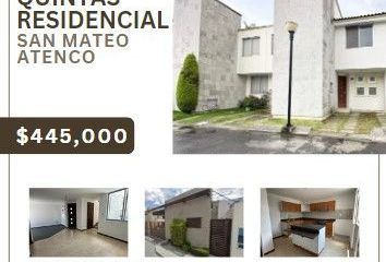 Casa en condominio en  Prol Francisco Javier Mina, Santa Maria, San Mateo Atenco, Estado De México, México