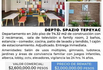 Departamento en  Spazio Tepeyac, F.c. Hidalgo, Villa Gustavo A. Madero, Ciudad De México, Cdmx, México