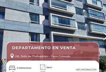 Departamento en  Cerro Colorado, Arequipa