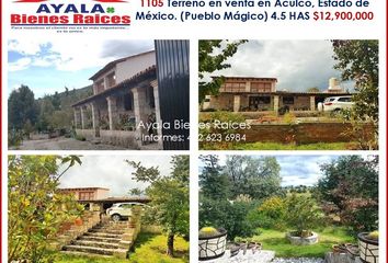 Lote de Terreno en  Aculco, Estado De México, México