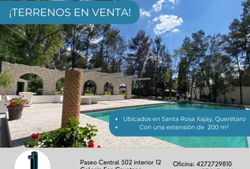 Lote de Terreno en  Santa Rosa Xajay, Centro, San Juan Del Río, Querétaro, México