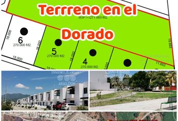 Lote de Terreno en  Avenida El Dorado, El Dorado, Manzanillo, Colima, México