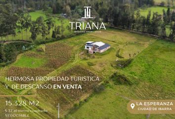 Terreno Comercial en  La Esperanza, Ibarra, Ecuador