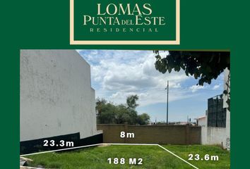 Lote de Terreno en  Lomas Punta Del Este Residencial, Boulevard Juan Alonso De Torres Poniente, Lomas Punta Del Este, León, Guanajuato, México