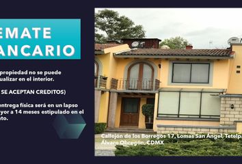 Casa en  Borregos 17, Camino Real De Tetelpan, Ciudad De México, Cdmx, México