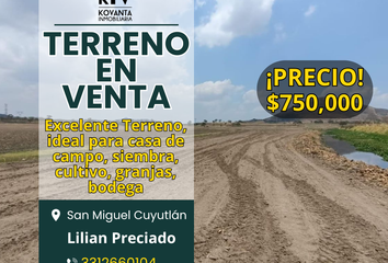 Lote de Terreno en  San Miguel Cuyutlán, Tlajomulco De Zúñiga