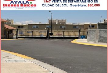 Departamento en  Ciudad Del Sol, Santiago De Querétaro, Municipio De Querétaro