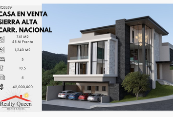 Casa en  Avenida Sierra Alta, Lomas De Valle Alto, Monterrey, Nuevo León, México