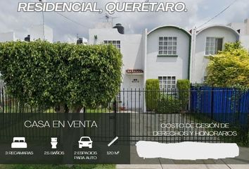 Casa en  Av. Camino Real 121, Valle Real Residencial, Venceremos, Querétaro, México