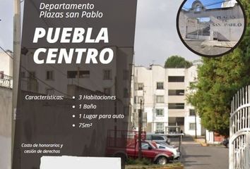 Departamento en  Avenida 26 Poniente, Centro Comercial Plaza San Pedro, Puebla De Zaragoza, Puebla, México