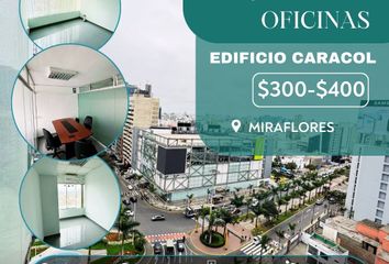 Oficina en  Edificio Caracol, Avenida José Larco, Miraflores, Perú