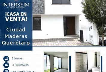 Casa en  Ciudad Maderas Residencial, Santiago De Querétaro, Querétaro, México