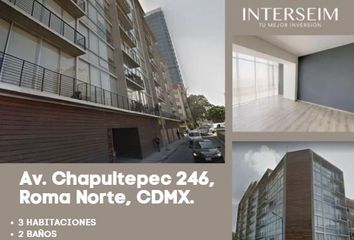 Departamento en  Av Chapultepec 246, Roma Norte, Ciudad De México, Cdmx, México