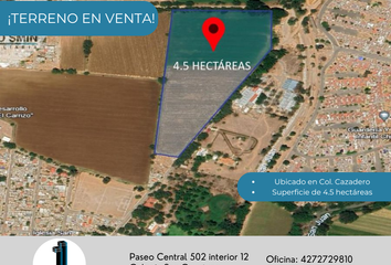 Lote de Terreno en  El Carrizo, San Juan Del Río, Querétaro, México