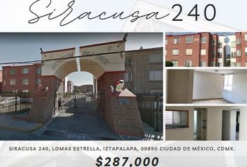 Departamento en  Siracusa 240, Lomas Estrella, Ciudad De México, Cdmx, México