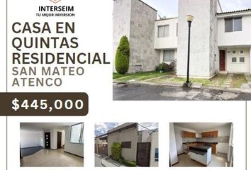 Casa en  San Mateo Atenco, Estado De México, México