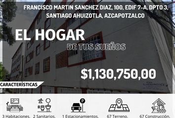 Departamento en  Francisco Sánchez, Santiago Ahuizotla, Ciudad De México, Cdmx, México