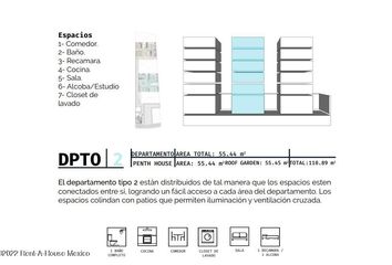 Departamento en  Coyoacán, Ciudad De México, México