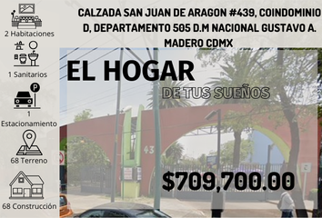 Departamento en  Calzada San Juan De Aragón 439, Dm Nacional, San Pedro El Chico, Ciudad De México, Cdmx, México